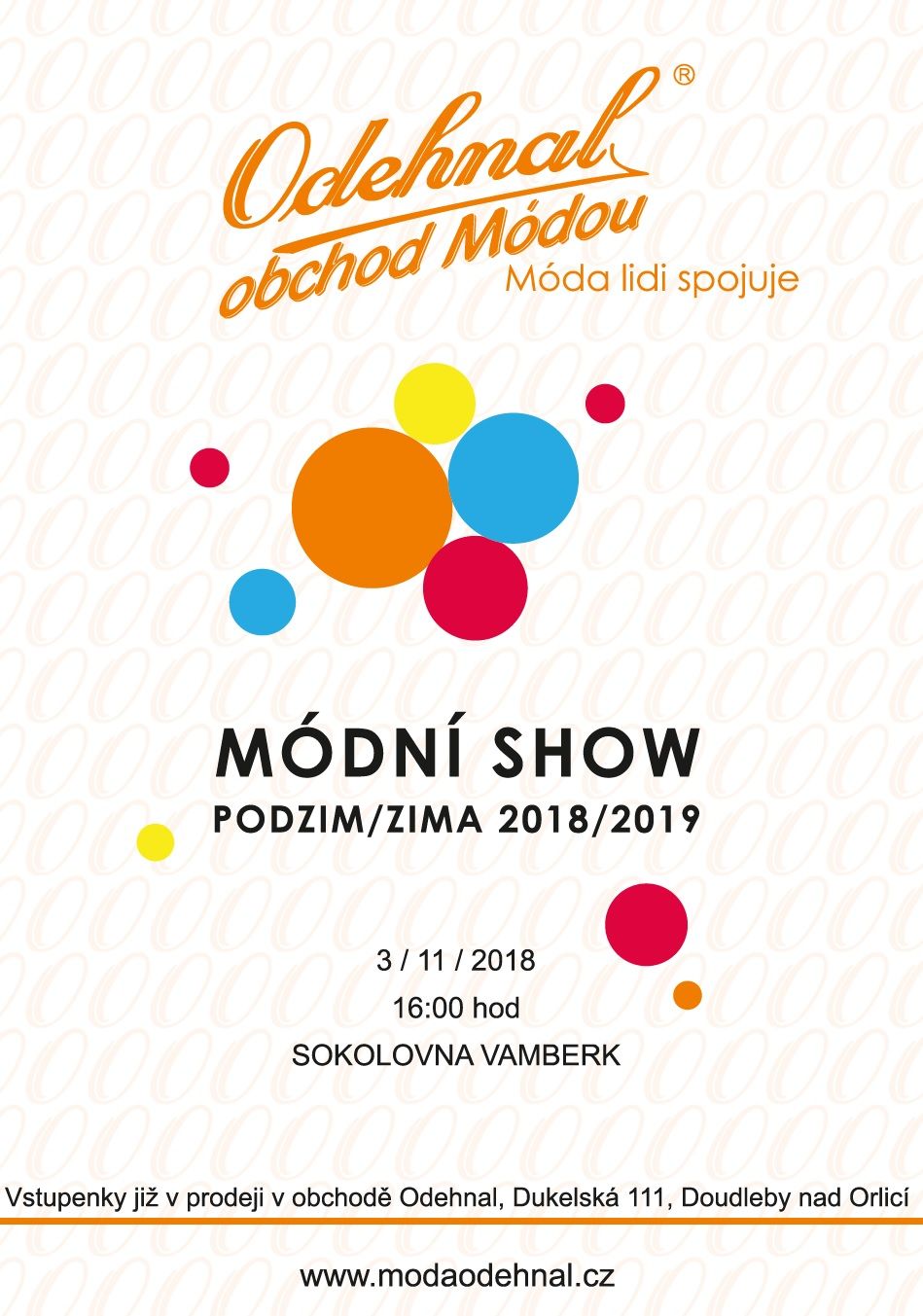 Módní show podzim 2018